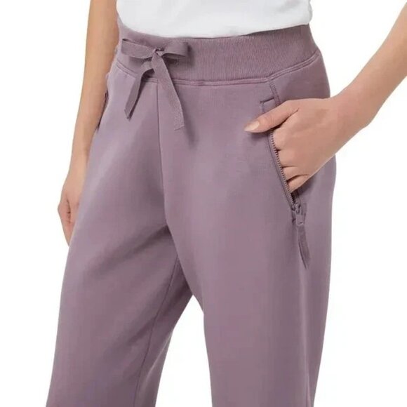 Kirkland Signature Women's Scuba Size L Jogger Pants Purple - Picture 3 of 11
